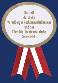 Fuer seine Taetigkeiten in den Jahren 2014 bis 2017 vor Verwaltungsbehoerden in Verwaltungssverfahren und Verwaltungsstrafverfahren vor den Bezirkshauptmannschaften Bludenz, Bregenz, Dornbirn und Feldkirch, bei denen er zumindest in 156 Rechtsfällen kostenlos arme Menschen vertreten hat, wurde er von der Vorarlberger Rechtsanwaltskammer bestraft, weil ein solche Verhalten eine Berufspflichtverletzung und Beeintraechtigung von Ehre und Ansehen des Standes der Rechtsanwälte darstellen soll