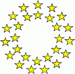 Europa-Flagge Schaefer Anton EU-27